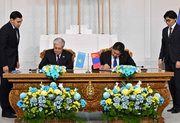 Kazakhstan, Mongolia commit to enhancing trade and logistics along Middle Corridor