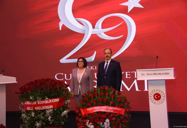 Azerbaijan's Baku celebrates Türkiye's Republic Day (PHOTO/VIDEO)