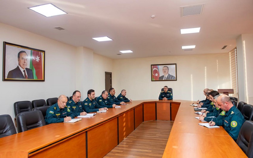 Azerbaijan's Border Service holds meeting on work progress related to COP29 (PHOTO)