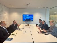 Azerbaijani health minister holds range of meetings within 74th session of WHO Regional Committee for Europe (PHOTO)