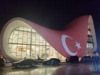 Azerbaijan's Baku celebrates Türkiye's Republic Day (PHOTO/VIDEO)