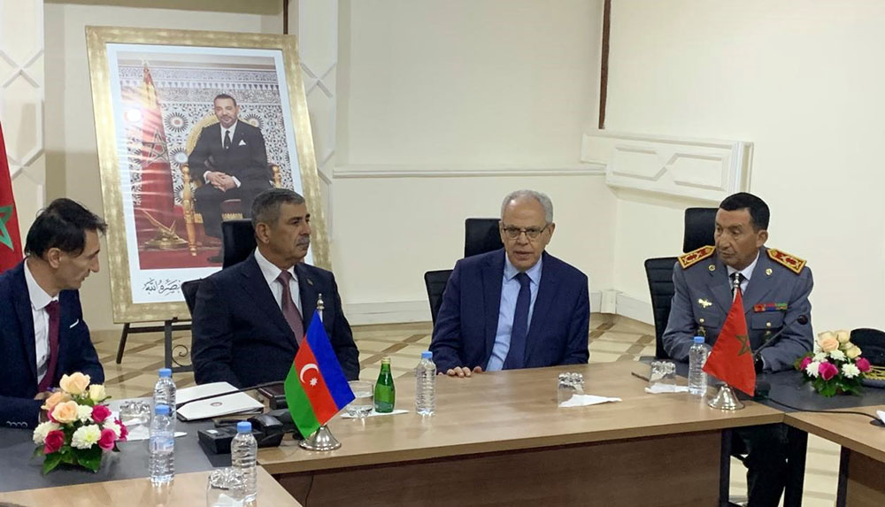 Azerbaijan inks military co-op agreement with Morocco (PHOTO)
