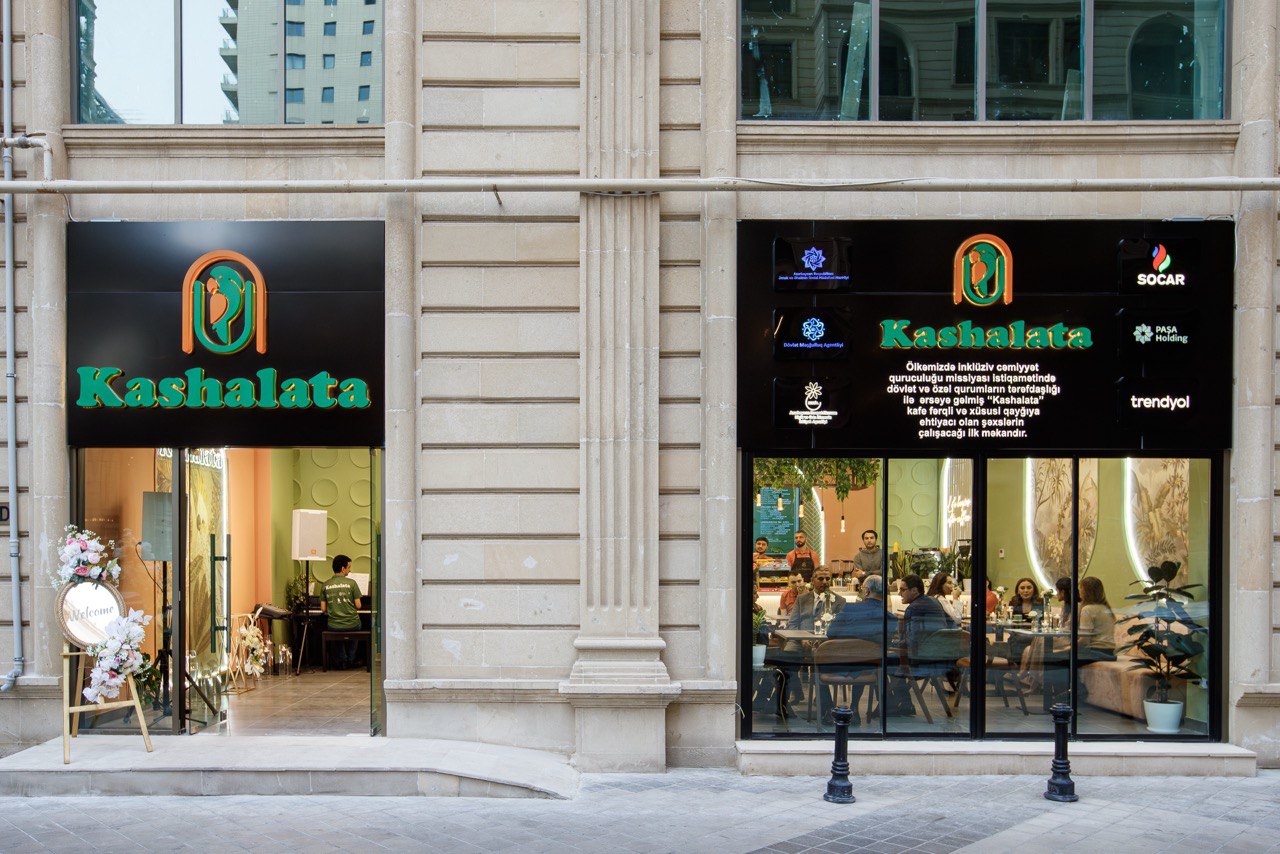 The first inclusive cafe in Baku has opened with the support of PASHA Holding (PHOTO)