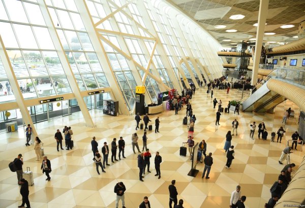 Azerbaijan's Heydar Aliyev Int'l Airport sets new passenger record in 2024