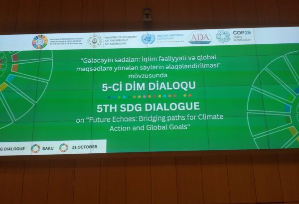 Azerbaijan's Baku hosts event heeding climate action and pursuit of global goals (PHOTO)
