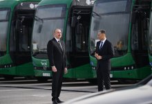 President Ilham Aliyev reviews operations of Zigh Electric Bus Depot (PHOTO/VIDEO)