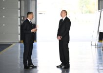 President Ilham Aliyev reviews operations of Zigh Electric Bus Depot (PHOTO/VIDEO)