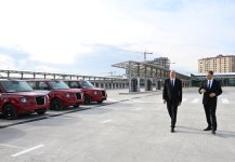 President Ilham Aliyev reviews operations of Zigh Electric Bus Depot (PHOTO/VIDEO)
