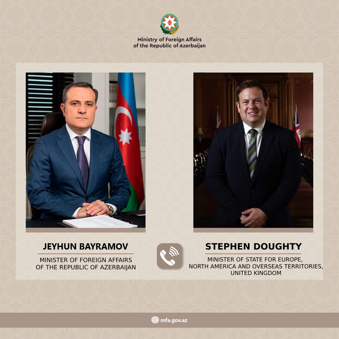 Azerbaijani FM and UK minister engage in telephone talks regarding energy collaboration