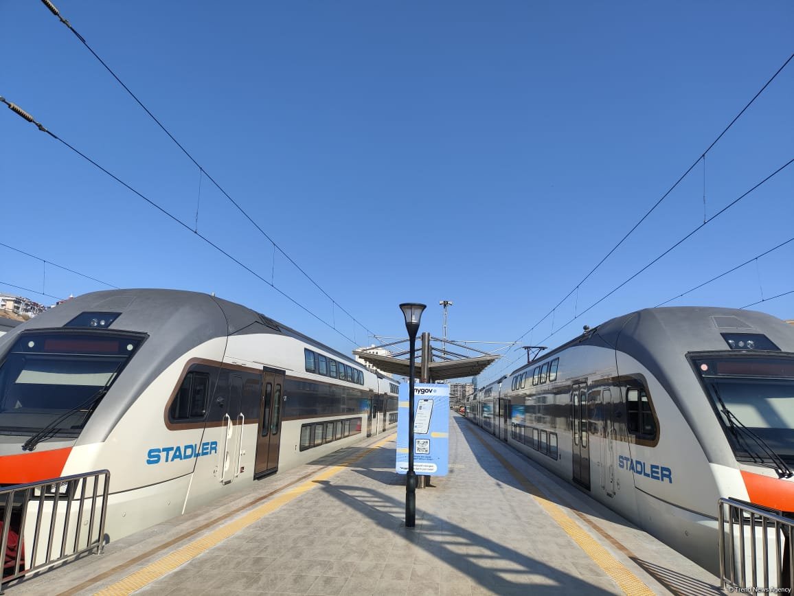 Azərbaycanda 2025-ci ilin yanvar ayında dəmir yolu sərnişin və yük daşımalarında rekord artım qeydə alınıb