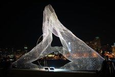 Heydar Aliyev Center hosts Lorenzo Quinn's 'Equilibrium in Nature' exhibition (PHOTO)
