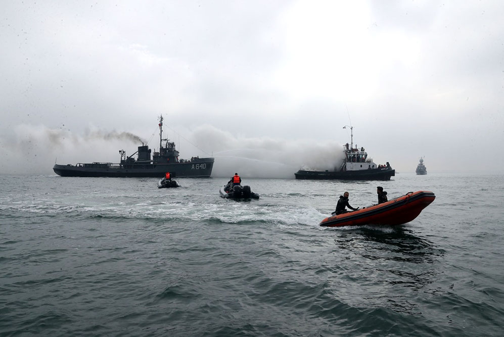 Azerbaijani-Iranian joint tactical exercises held in Caspian Sea (PHOTO)