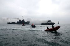 Azerbaijani-Iranian joint tactical exercises held in Caspian Sea (PHOTO)
