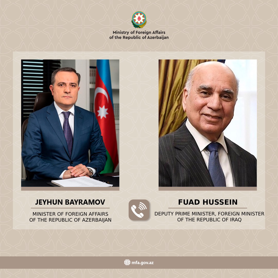 Azerbaijani FM discusses situation in Middle East with Iraqi counterpart