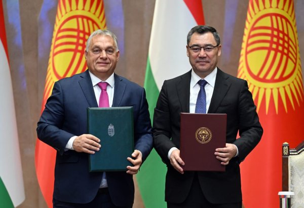Kyrgyzstan signs declaration on expanded strategic partnership with Hungary