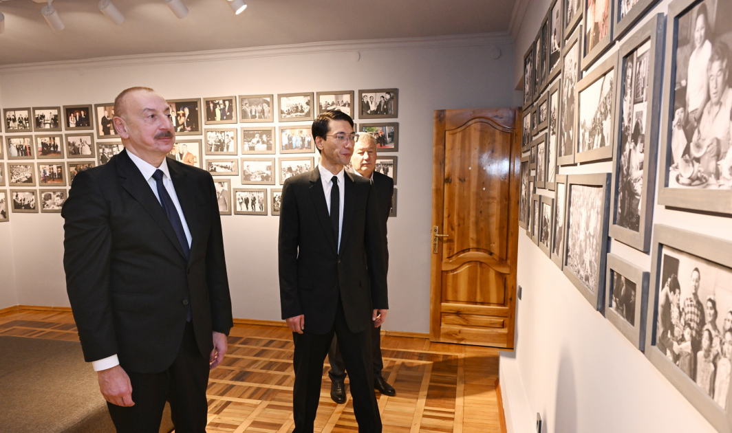 “Chinghiz Aitmatov” Order bestowed upon President Ilham Aliyev in Bishkek (PHOTO/VIDEO)