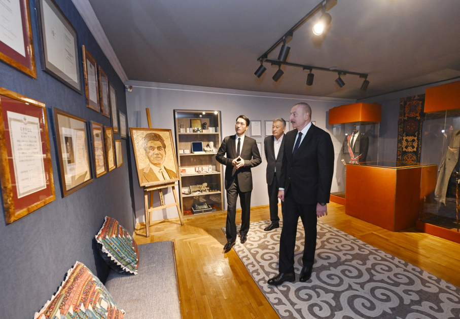 “Chinghiz Aitmatov” Order bestowed upon President Ilham Aliyev in Bishkek (PHOTO/VIDEO)