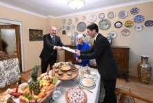 “Chinghiz Aitmatov” Order bestowed upon President Ilham Aliyev in Bishkek (PHOTO/VIDEO)