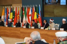 First day of Religious Leaders' Global Summit in Azerbaijan's Baku ends (PHOTO)