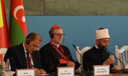 First day of Religious Leaders' Global Summit in Azerbaijan's Baku ends (PHOTO)