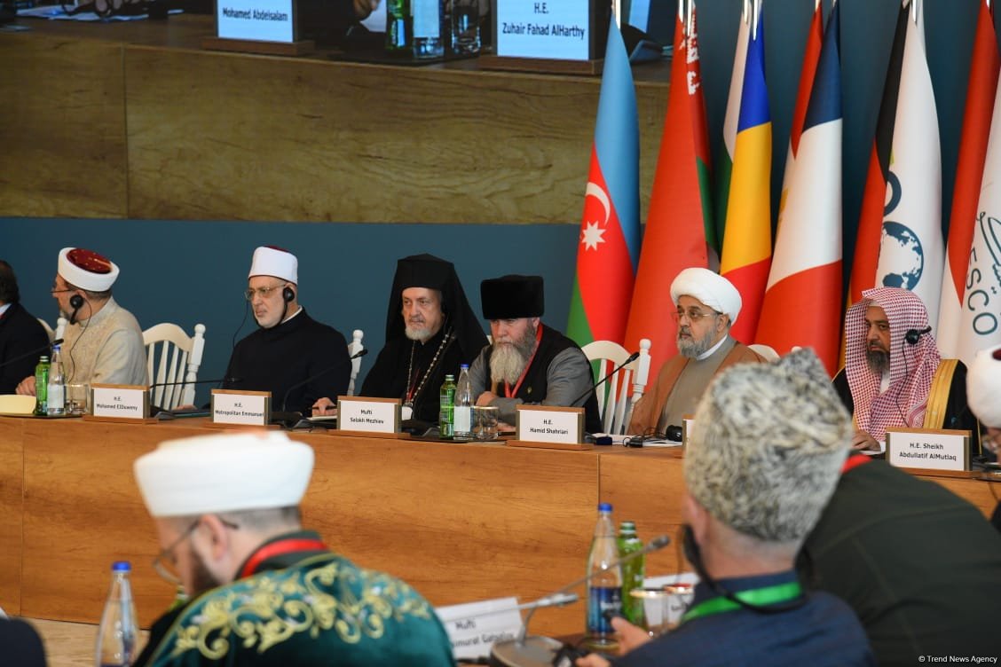 First day of Religious Leaders' Global Summit in Azerbaijan's Baku ends (PHOTO)