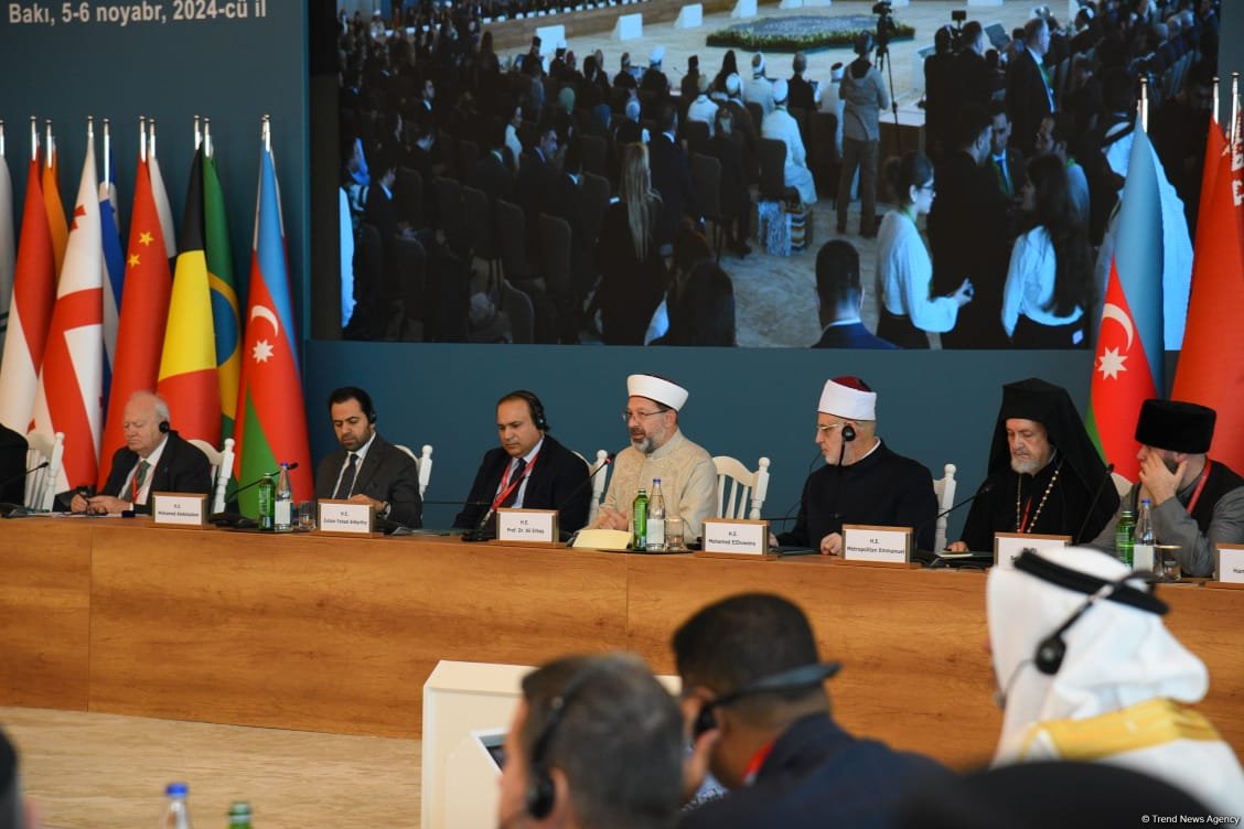 First day of Religious Leaders' Global Summit in Azerbaijan's Baku ends (PHOTO)