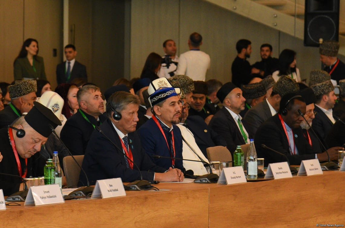 First day of Religious Leaders' Global Summit in Azerbaijan's Baku ends (PHOTO)