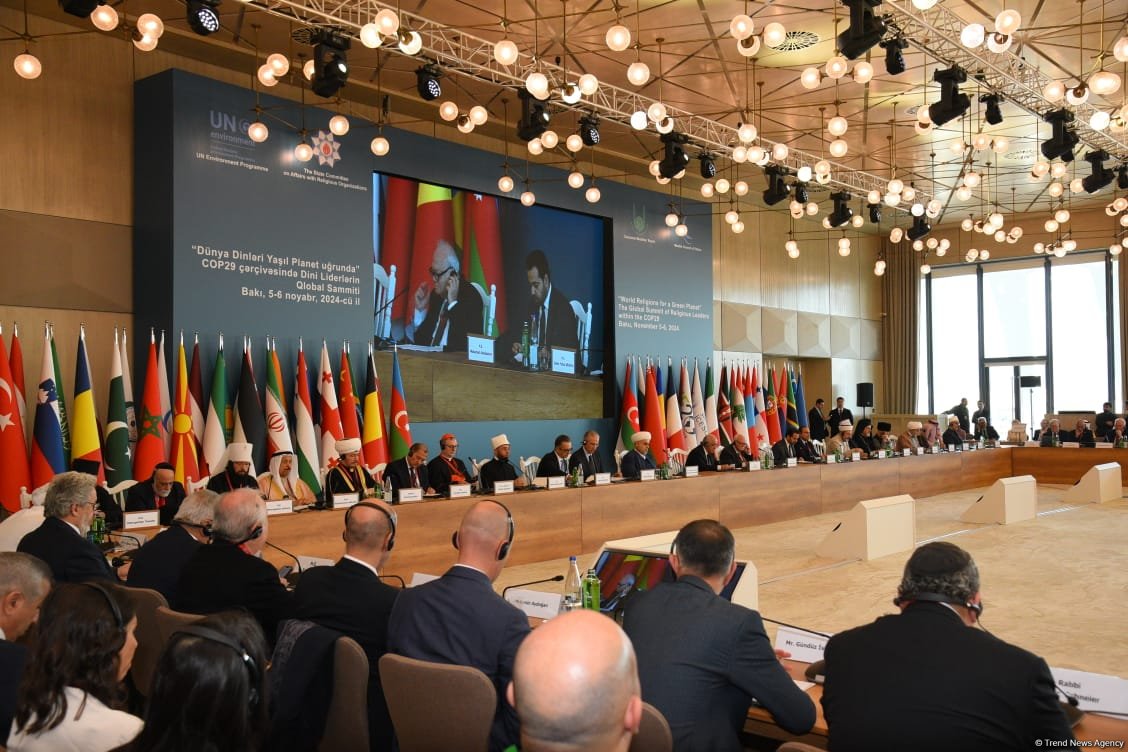 First day of Religious Leaders' Global Summit in Azerbaijan's Baku ends (PHOTO)