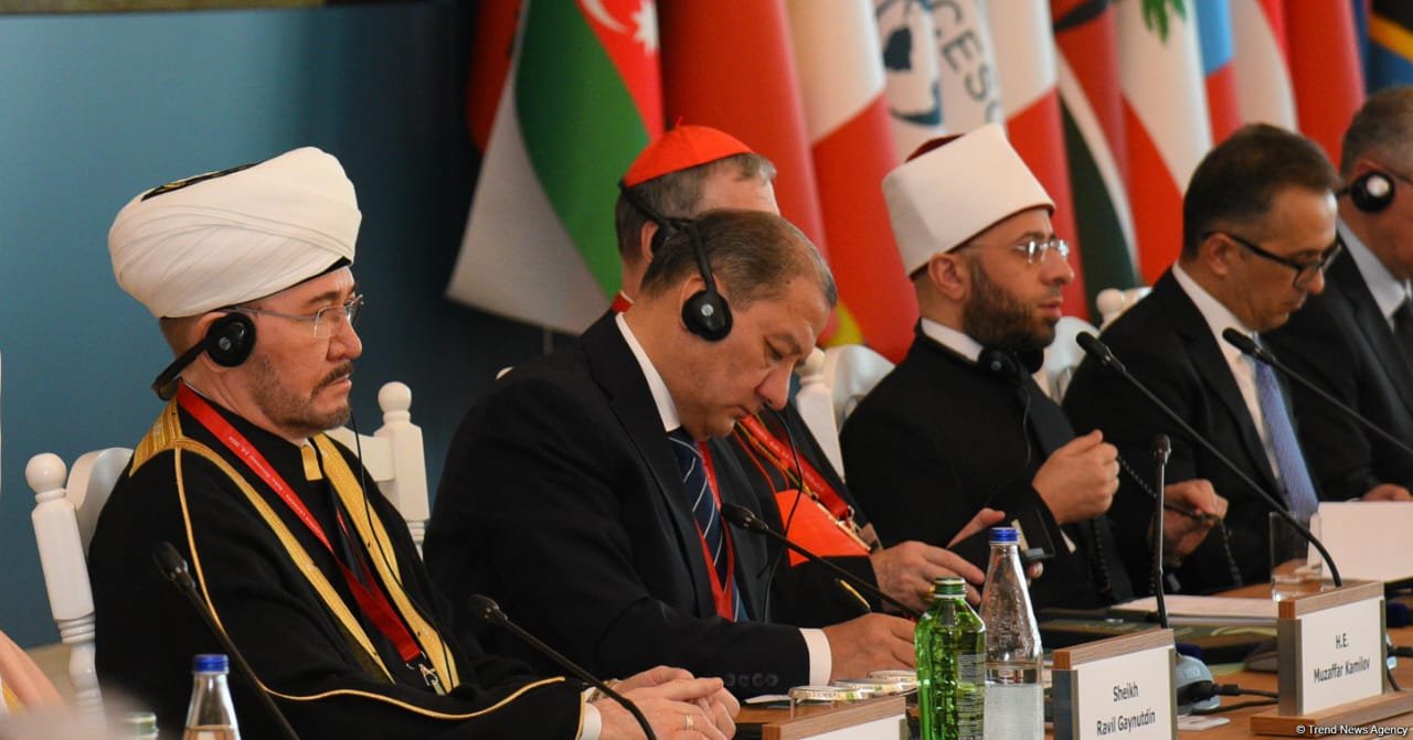 First day of Religious Leaders' Global Summit in Azerbaijan's Baku ends (PHOTO)