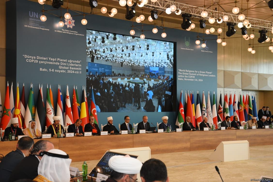 First day of Religious Leaders' Global Summit in Azerbaijan's Baku ends (PHOTO)