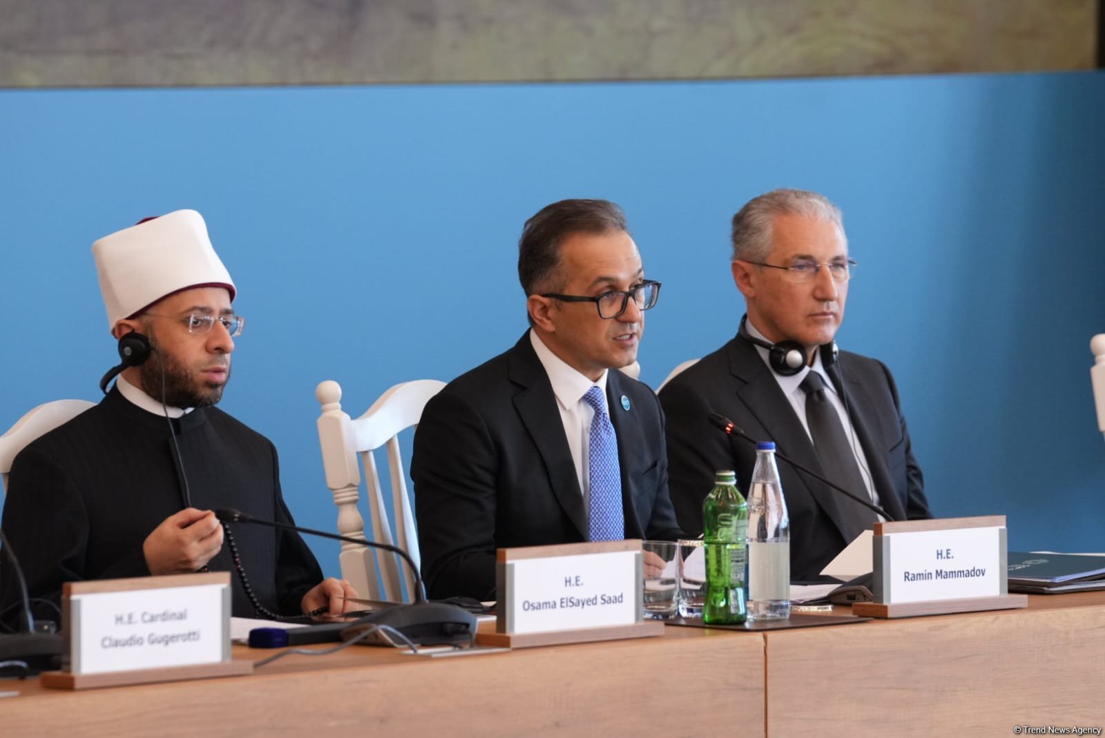 First day of Religious Leaders' Global Summit in Azerbaijan's Baku ends (PHOTO)