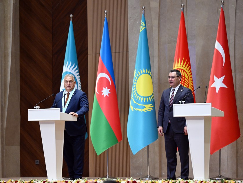 President Ilham Aliyev attends award ceremony for Hungary's PM in Bishkek (PHOTO/VIDEO)
