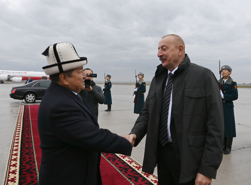 President Ilham Aliyev concludes his visit to Kyrgyzstan (PHOTO)