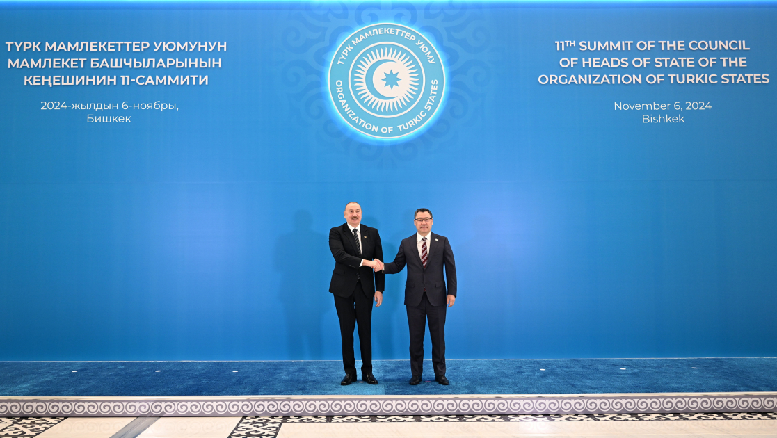 President Ilham Aliyev attends 11th OTS Summit of Heads of State in Bishkek (PHOTO/VIDEO)