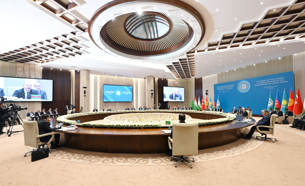 President Ilham Aliyev attends 11th OTS Summit of Heads of State in Bishkek (PHOTO/VIDEO)