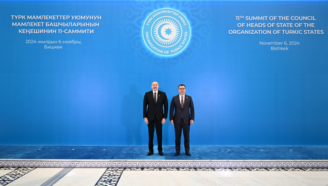 President Ilham Aliyev attends 11th OTS Summit of Heads of State in Bishkek (PHOTO/VIDEO)
