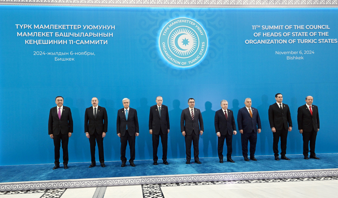 President Ilham Aliyev attends 11th OTS Summit of Heads of State in Bishkek (PHOTO/VIDEO)
