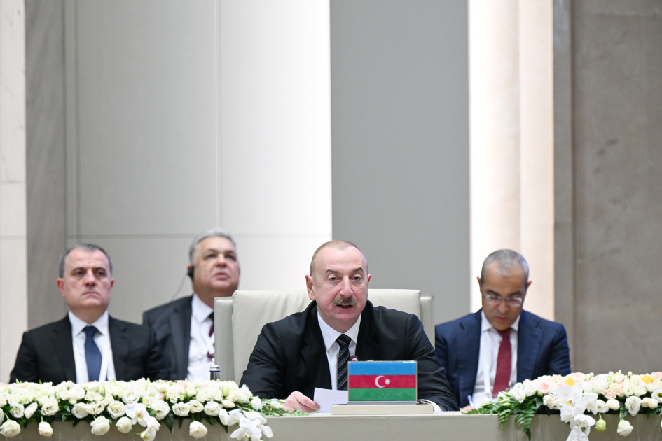 President Ilham Aliyev attends 11th OTS Summit of Heads of State in Bishkek (PHOTO/VIDEO)