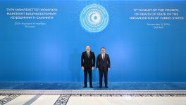 President Ilham Aliyev attends 11th OTS Summit of Heads of State in Bishkek (PHOTO/VIDEO)