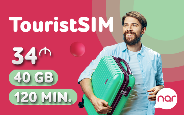 Discover Azerbaijan with Nar’s affordable TouristSIM tariffs!