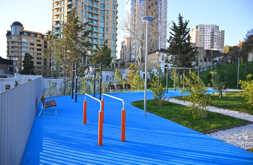 President Ilham Aliyev attends inauguration of third section of Central Park in Baku (PHOTO/VIDEO)