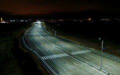 President Ilham Aliyev attends opening of new Boyukshor-Pirshagi highway (PHOTO/VIDEO)