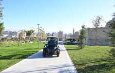 President Ilham Aliyev attends inauguration of third section of Central Park in Baku (PHOTO/VIDEO)