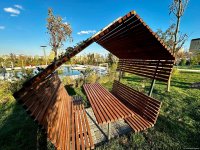 Azerbaijan airs photoshoot from third section of Central Park in Baku