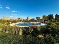 Azerbaijan airs photoshoot from third section of Central Park in Baku