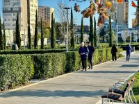 Azerbaijan airs photoshoot from third section of Central Park in Baku