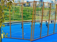 Azerbaijan airs photoshoot from third section of Central Park in Baku