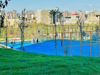 Azerbaijan airs photoshoot from third section of Central Park in Baku