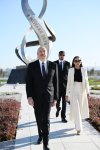 President Ilham Aliyev, First Lady Mehriban Aliyeva attend opening of Victory Park in Baku (PHOTO/VIDEO)