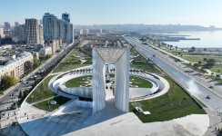 President Ilham Aliyev, First Lady Mehriban Aliyeva attend opening of Victory Park in Baku (PHOTO/VIDEO)